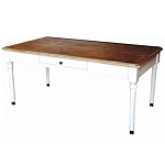 Журнальный стол в стиле прованс с ящиком Larue Montmartre Provence Coffee Table варинант исполнения - 1 | Loft Concept в Самаре