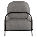 Кресло в серой рогожке  COLOR BLOCK варинант исполнения - 4 | Loft Concept в Самаре