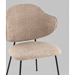 Стул Bellamy букле кофейный варинант исполнения - 2 | Loft Concept в Самаре