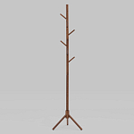 Напольная вешалка из массива бука Branches Hangers Dark варинант исполнения - 2 | Loft Concept в Самаре