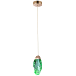 Подвесной светильник Soar Hanging Lamp Brass Green Зелёный варинант исполнения - 2 | Loft Concept в Самаре