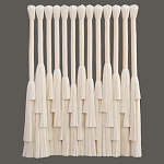 Декор на стену Белые Кисти Wall decor White Tassels варинант исполнения - 3 | Loft Concept в Самаре