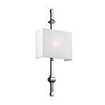 Бра с прямоугольным тканевым абажуром белого цвета Feiss варинант исполнения - 1 | Loft Concept в Самаре