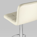 Барный стул с сиденьем молочного цвета Honory варинант исполнения - 6 | Loft Concept в Самаре