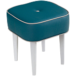 Квадратный мягкий пуф на белых ножках Winton Pouf Square варинант исполнения - 13 | Loft Concept в Самаре