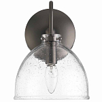 Бра с куполообразным прозрачным плафоном Glass Dome with Seeds варинант исполнения - 4 | Loft Concept в Самаре