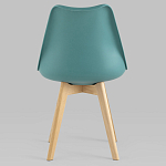 Стул с основой из пластика и мягким сиденьем Arvika Azure варинант исполнения - 4 | Loft Concept в Самаре