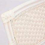 Комплект уличной мебели из ротанга Eloise белый варинант исполнения - 2 | Loft Concept в Самаре