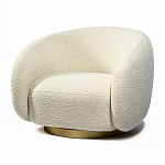 Кресло Bear Белое букле варинант исполнения - 1 | Loft Concept в Самаре