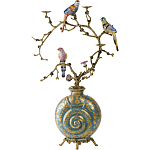 Бронзовый подсвечник Птичий рай Flora варинант исполнения - 1 | Loft Concept в Самаре