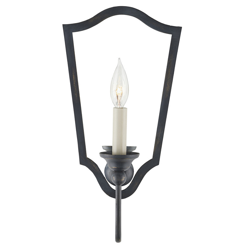 Бра для ванной Black Minimalist Sconce Черный Бра для ванной Black Minimalist Sconce Черный в Самаре | Loft Concept