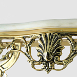 Консоль из бронзы с мраморной столешницей Bronze De Console варинант исполнения - 1 | Loft Concept в Самаре