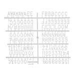 Доска для заметок Upcoming Events варинант исполнения - 3 | Loft Concept в Самаре