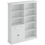 Двойной стеллаж с ящиком и 2-мя дверцами Percent Rack варинант исполнения - 1 | Loft Concept в Самаре