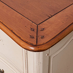 ТВ-тумба из массива дерева в стиле прованс Montmartre Provence TV Stand варинант исполнения - 5 | Loft Concept в Самаре