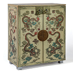 Комод в стиле шинузари с росписью Chinese Eastern Dragon варинант исполнения - 4 | Loft Concept в Самаре