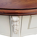 Деревянная консоль с ящиком в стиле прованс Hadrienne Montmartre Provence Connsole Table варинант исполнения - 3 | Loft Concept в Самаре