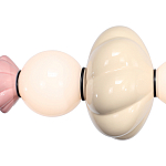 Подвесной светильник фигруный с керамическими элементами 18W LED Fragrant Light варинант исполнения - 4 | Loft Concept в Самаре