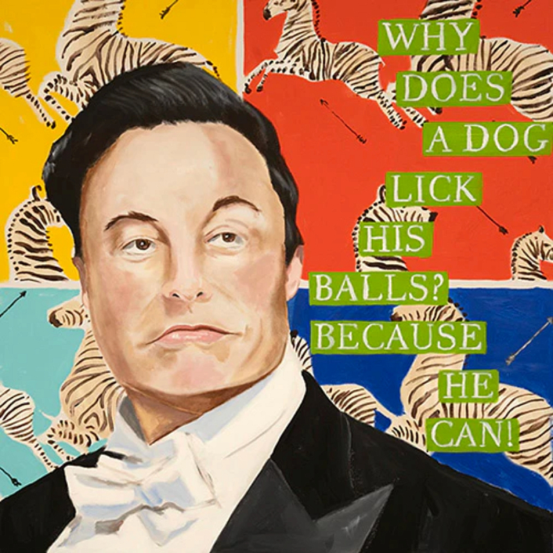 Картина Elon Musk: Because He Can Мульти Картина Elon Musk: Because He Can Мульти в Самаре | Loft Concept