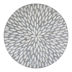 Столик с инкрустацией с перламутровым узором Flower Grey варинант исполнения - 2 | Loft Concept в Самаре