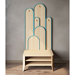 Вешалка «Байома» варинант исполнения - 1 | Loft Concept в Самаре