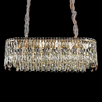 Люстра овальная с хрустальными подвесками Roul Crystal Light варинант исполнения - 2 | Loft Concept в Самаре