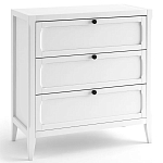 Комод с 3-мя ящиками белый Silva White Chest of Drawers варинант исполнения - 2 | Loft Concept в Самаре