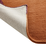 Ковер с оригинальной волнистой отделкой Woven from Wool варинант исполнения - 3 | Loft Concept в Самаре