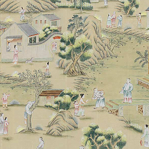 Обои ручная роспись Hampton Court Statue India