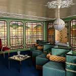 Обои ручная роспись The Plain of Musashi Original colourway on painted Xuan paper with gold ombre варинант исполнения - 1 | Loft Concept в Самаре