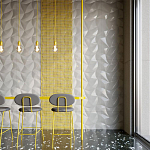 Гипсовая 3D панель с принтографией PM-14 варинант исполнения - 1 | Loft Concept в Самаре