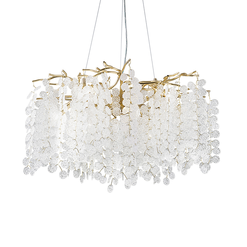 Люстра Raindrops Золотая Золотой в Самаре | Loft Concept 