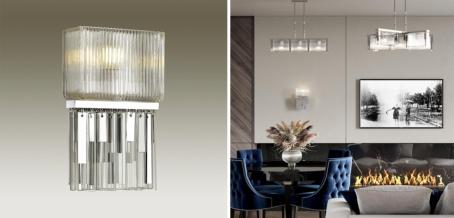 Бра Madelen Chrome Wall Lamp Бра Madelen Chrome Wall Lamp - Loft-Concept в Самаре