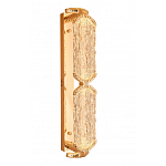 Бра прямоугольное с текстурным природным рисунком IceFlame варинант исполнения - 1 | Loft Concept в Самаре