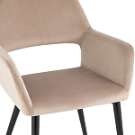 Стул с подлокотниками бежевый NEASAN STOOL варинант исполнения - 6 | Loft Concept в Самаре