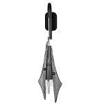 Бра черного цвета с плафоном из рельефного стекла Glass Pod варинант исполнения - 7 | Loft Concept в Самаре