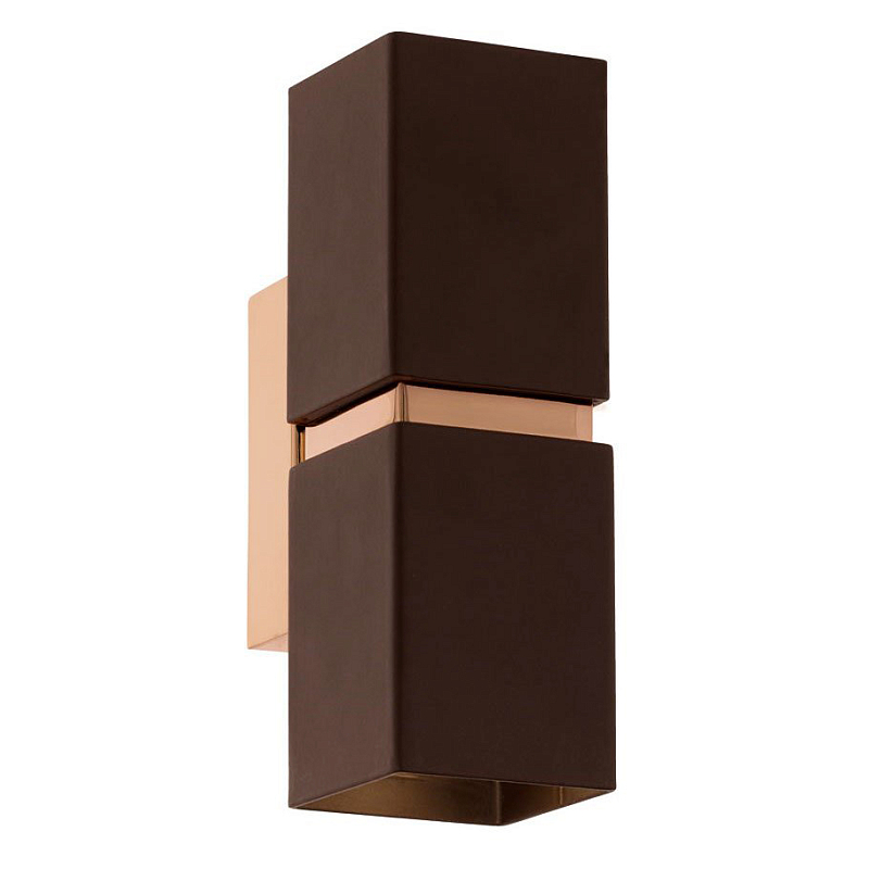 Бра Lestor double square copper Коричневый Медь Бра Lestor double square copper Коричневый Медь в Самаре | Loft Concept