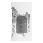 Встраиваемый в стену гипсовый светильник под покраску с эффектом разрушенной стены Antiquity Athena варинант исполнения - 2 | Loft Concept в Самаре