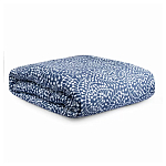 Постельное белье темно-синего цвета с рисунком Blossom Essence Sophie варинант исполнения - 4 | Loft Concept в Самаре