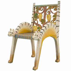 Стул с Котами Chaise Deux chats