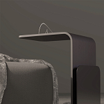 Stolik 90 Журнальный столик из шпона ясеня с чёрной эмалью варинант исполнения - 1 | Loft Concept в Самаре