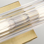 Бра горизонтальное с рифленым стеклянным плафоном Kichler варинант исполнения - 3 | Loft Concept в Самаре