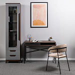 Стол рабочий в стиле лофт с ящиком и нишей для хранения Urban Style Space 2 варинант исполнения - 7 | Loft Concept в Самаре