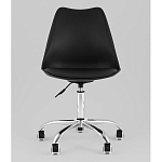 Офисный стул на металлическом основании EGGERY Black пластик варинант исполнения - 5 | Loft Concept в Самаре