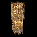 Бра с каскадом из прозрачного хрусталя и корпусом золотого цвета Constant Sparks варинант исполнения - 1 | Loft Concept в Самаре