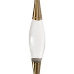 Подвесной светильник с хрустальным плафоном и бронзовым основанием Renee Glass Drops  варинант исполнения - 4 | Loft Concept в Самаре