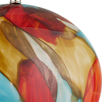 Настольная лампа разноцветная с овальным тканевым абажуром Abstraction варинант исполнения - 1 | Loft Concept в Самаре