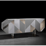 Комод с фасадом из геометрических фигур Coleccion Alexandra варинант исполнения - 2 | Loft Concept в Самаре