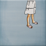 Плитка с узором Девочка единорог варинант исполнения - 4 | Loft Concept в Самаре