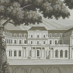 Обои ручная роспись Monuments of Paris Eau Forte on scenic paper варинант исполнения - 3 | Loft Concept в Самаре